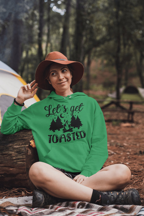 C & Win Sports Let's Get Toasted Hoodie Irish Green / S - C & Win Sports